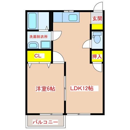 しぇすたＫ＆Ｎの物件間取画像